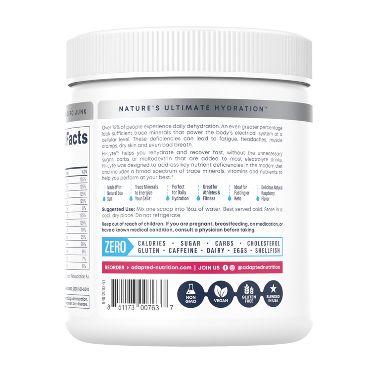 Hi-Lyte Electrolyte Powder - Raspberry