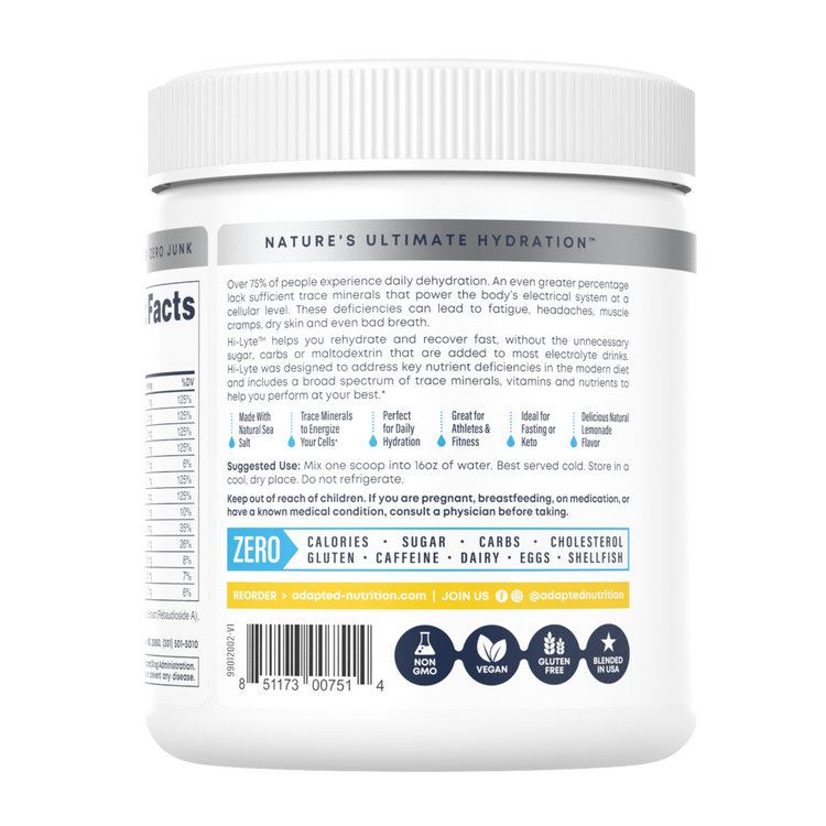 Hi-Lyte Electrolyte Powder
